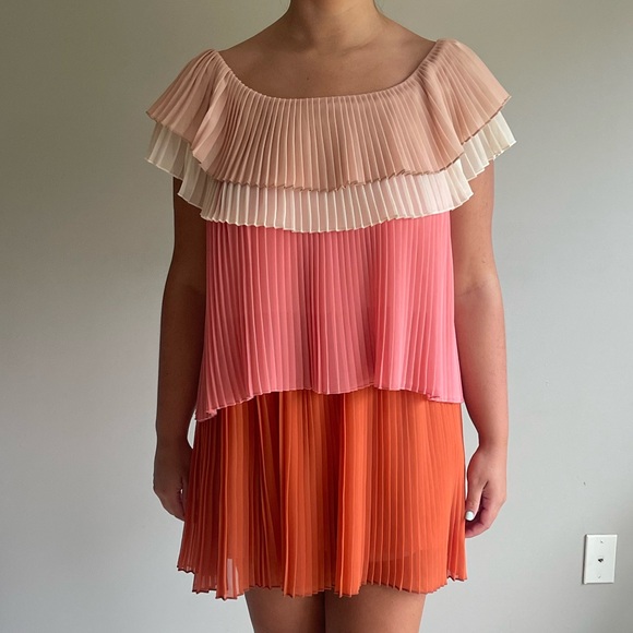 Delfi Collective Paige Layered Dress Small - Picture 4 of 7